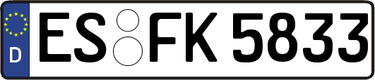 ES-FK5833