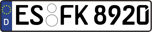 ES-FK8920