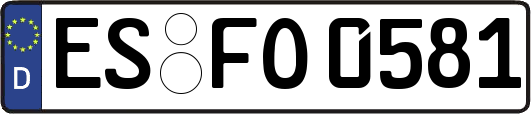 ES-FO0581