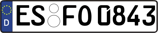 ES-FO0843