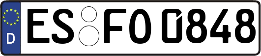 ES-FO0848