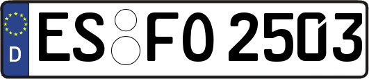 ES-FO2503