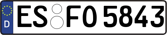 ES-FO5843