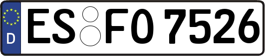 ES-FO7526