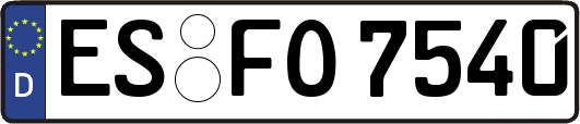 ES-FO7540