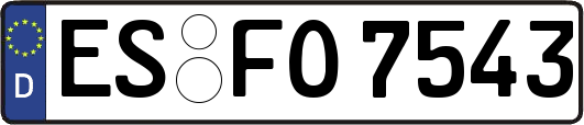 ES-FO7543