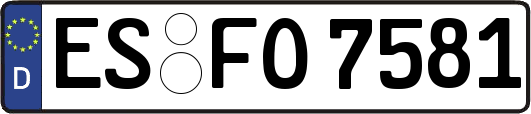 ES-FO7581