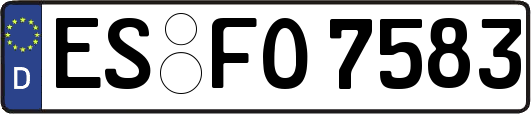 ES-FO7583