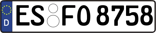 ES-FO8758