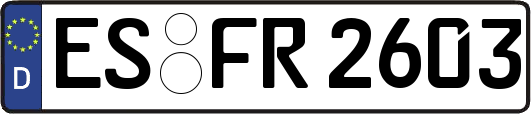 ES-FR2603