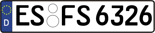 ES-FS6326