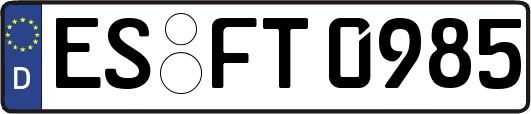 ES-FT0985