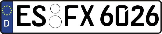 ES-FX6026