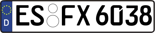 ES-FX6038