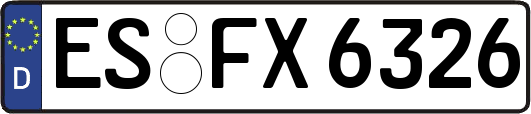 ES-FX6326