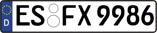 ES-FX9986
