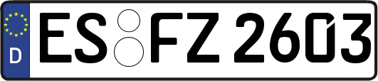 ES-FZ2603