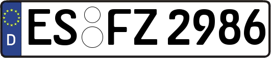 ES-FZ2986