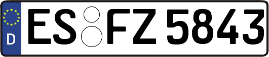 ES-FZ5843