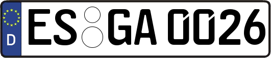 ES-GA0026