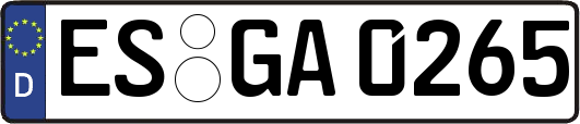 ES-GA0265