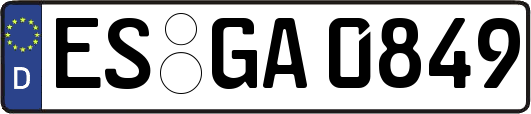 ES-GA0849