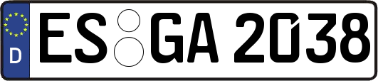ES-GA2038