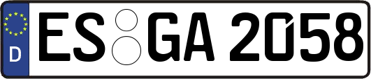 ES-GA2058