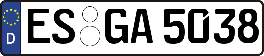 ES-GA5038