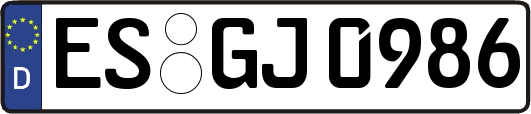 ES-GJ0986