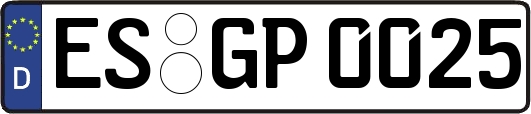 ES-GP0025