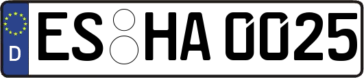 ES-HA0025