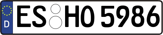 ES-HO5986