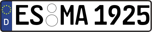 ES-MA1925