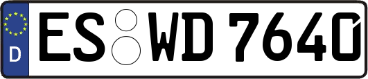 ES-WD7640