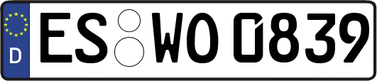 ES-WO0839