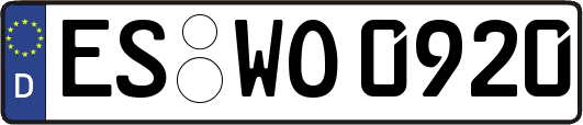 ES-WO0920