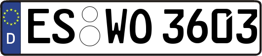 ES-WO3603