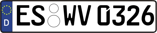 ES-WV0326