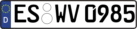 ES-WV0985