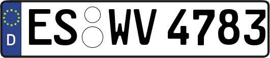 ES-WV4783