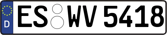 ES-WV5418