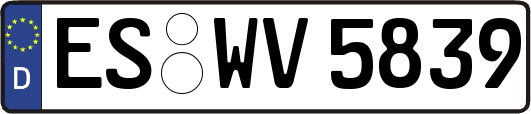 ES-WV5839