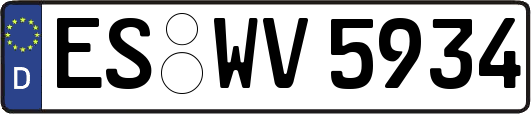 ES-WV5934