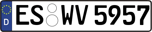 ES-WV5957