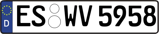 ES-WV5958