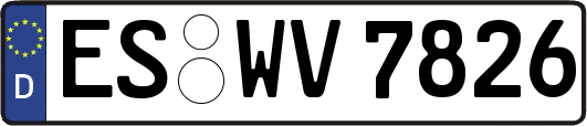 ES-WV7826