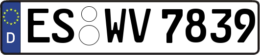 ES-WV7839