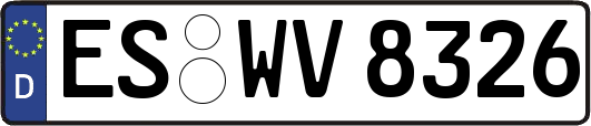ES-WV8326