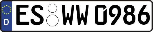 ES-WW0986